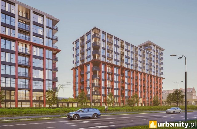 Projekt inwestycji Palio H w Gdańsku, wiz. materiały inwestora
