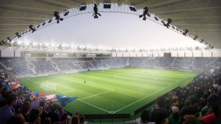 Wizualizacja nowego stadionu piłkarskiego w Płocku