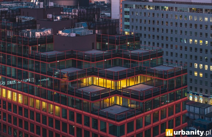 Gotowy biurowiec Swobodna SPOT w centrum Wrocławia, fot. Echo Investment