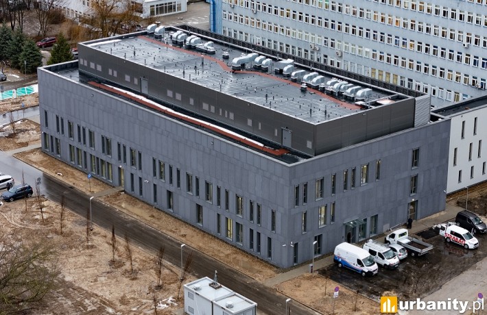 Nowy blok "R" w lubelskim szpitalu, fot. Strabag