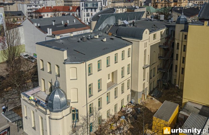 Tak obecnie wyglądają budynki przy Zachodniej 56 (fot. ŁÓDŹ.PL)