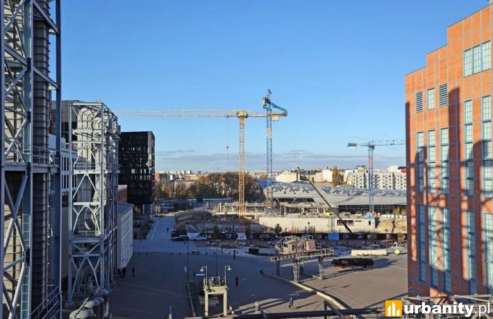 Rekord żurawi budowlanych w Łodzi, fot. ŁODZ.PL