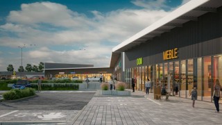 Wizualizacja centrum handlowego Atut Myszków, wiz. materiały prasowe