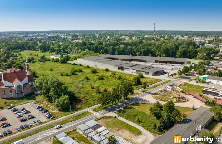 Planowane centrum handlowe przy Kubowej w Toruniu, fot. materiały inwestora