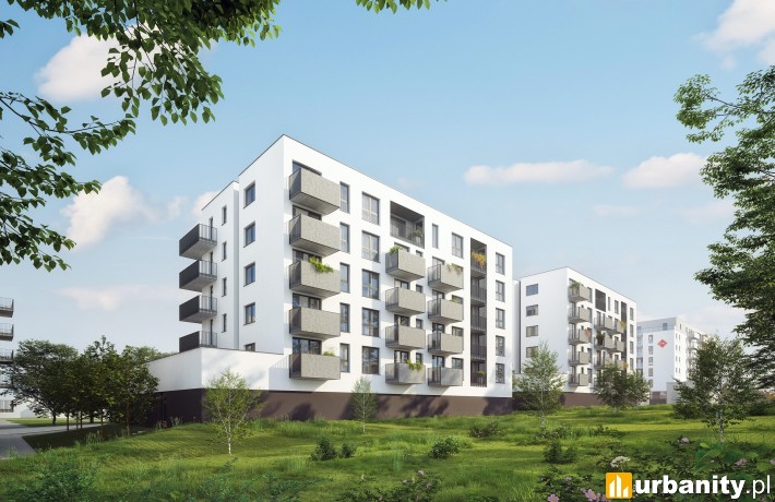 IV etap osiedla Chojny Park w Łodzi - wizualizcja