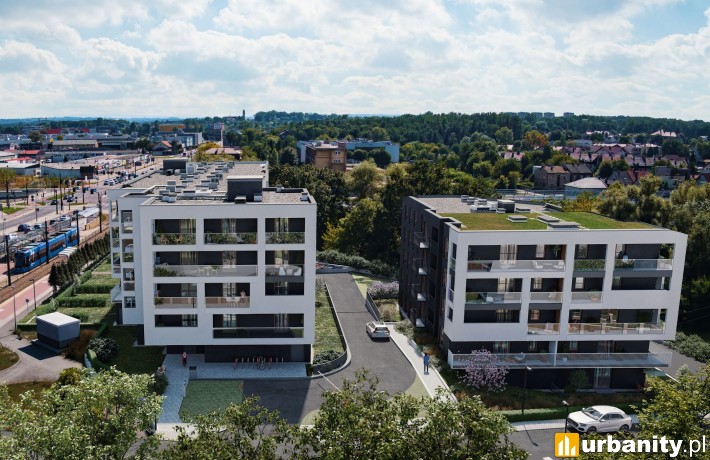 Do Wilgi - nowe osiedle w Krakowie od Matexi Polska, wiz. materiały dewelopera