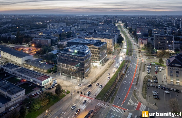 Biurowiec Infinity we Wrocławiu, fot. materiały prasowe