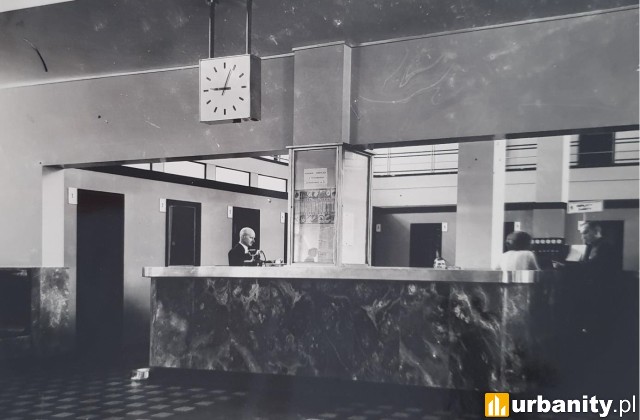 Nowogrodzka 45, Urząd Telekomunikacyjny; Rozmównica międzymiastowa, 1934 r.; Fotopolska