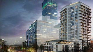 Największe centrum biznesowe w Polsce zyska funkcję mieszkaniową. Nowy apartamentowiec coraz bliżej otwarcia