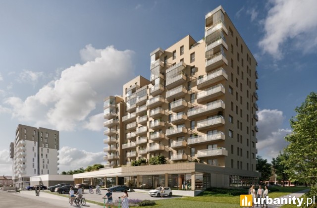 Projekt inwestycji SeaHall w Gdańsku, wiz. materiały dewelopera