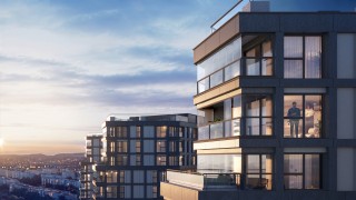Mieszkańcy inwestycji SkyTrust będą mieli widok na panoramę Kielc, wiz. materiały inwestora