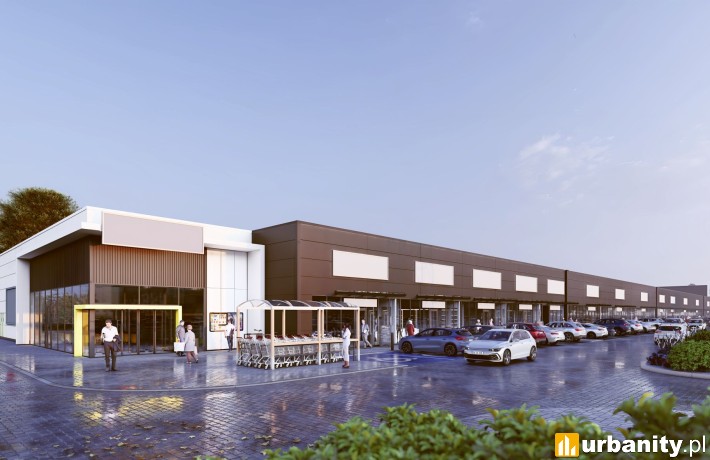 Smart Park Bielsk Podlaski, wizualizacja inwestycji, wiz. materiały inwestora