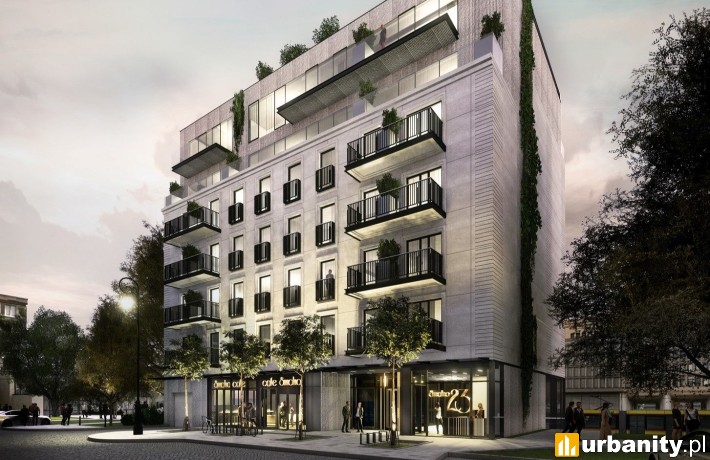 Nowy budynek przy Smolnej 23 w Śródmieściu, wiz. materiały dewelopera