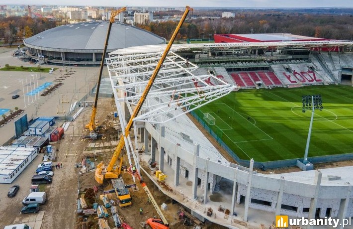 Stadion ŁKS Łódź - listopad 2020 r. (fot. UMŁ)