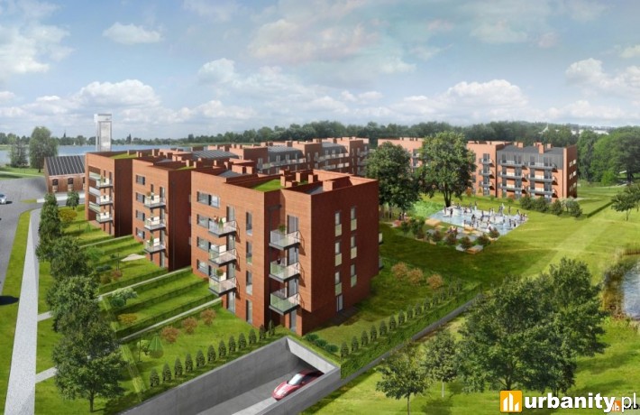 Wizualizacja osiedla Stara Cegielnia w Poznaniu