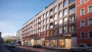 Projekt inwestycji Stoczniowiec przy Parkowej, wiz. materiały inwestora