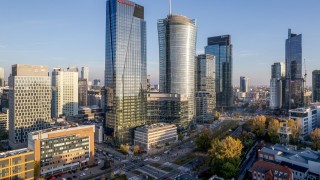 Wieżowiec The Bridge należący do Ghelamco Poland, fot. materiały inwestora
