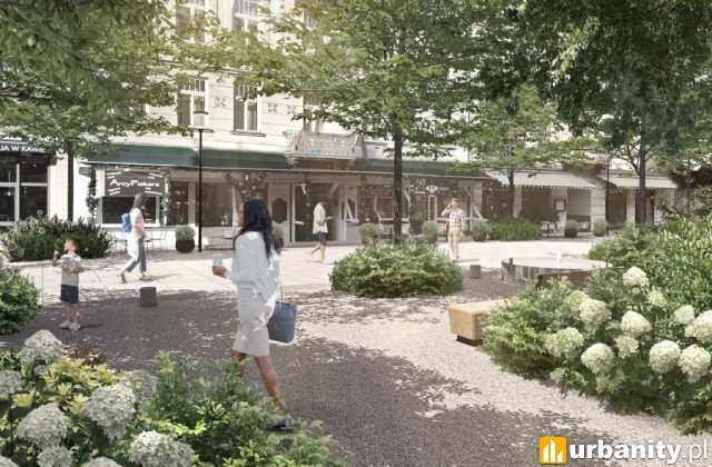 Projekt modernizacji Chmielnej, fot. ZTP Warszawa
