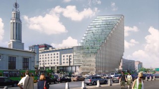 Przy Rondzie Kaponiera w Poznaniu stanie Bałtyk Tower