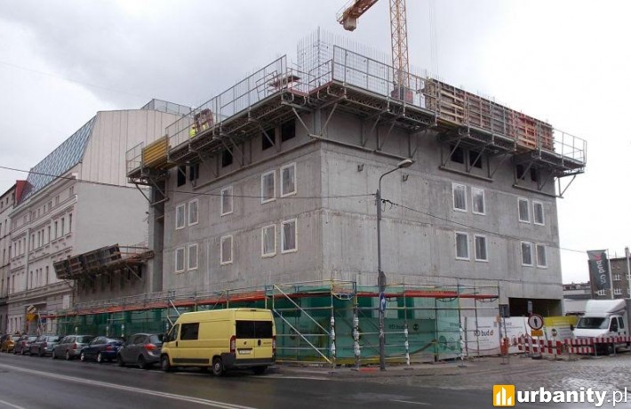 Hotel B&B w Katowicach - postęp prac