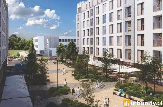 Planowane osiedle Ferberianum w Gdańsku, wiz. materiały inwestora