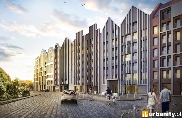 Projekt apartamentowca Grano Residence w Gdańsku