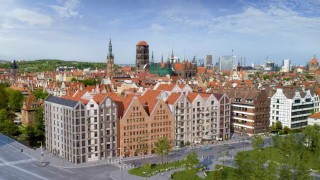 Hotel Renaissance sieci Mariott nad Motławą w Gdańsku, wizualizacja, wiz. Grupa Hotelowa PI Apartamenty&Hotele