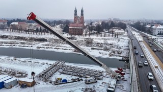 Rozpoczyna się rozbiórka północnej części Mostu Chrobrego w Poznaniu
