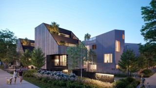 Nietuzinkowa architektura nowych domów przy Cytadeli w Poznaniu