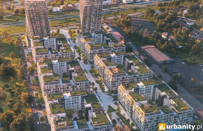 Projekt osiedla Nowy Czarnów w Kielcach, fot. materiały inwestora