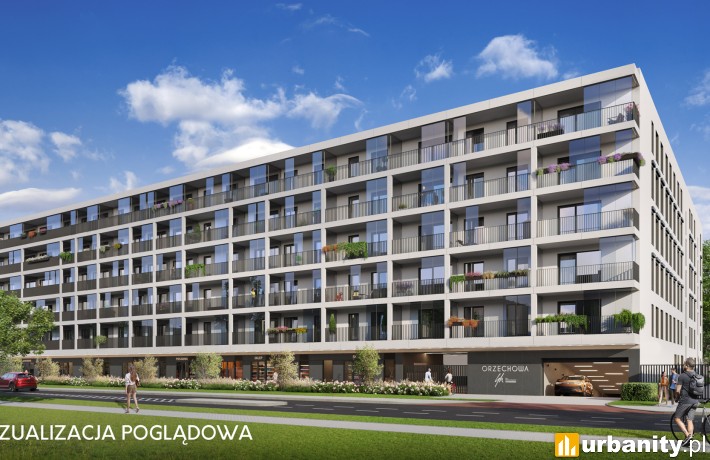 Nowa inwestycja Orzechowa w dzielnicy Włochy, wiz. materiały dewelopera