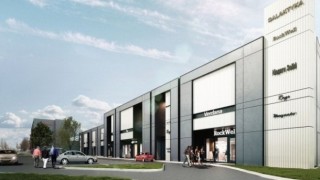 Trwają prace budowlane parku handlowego Galaktyka we Wrocławiu