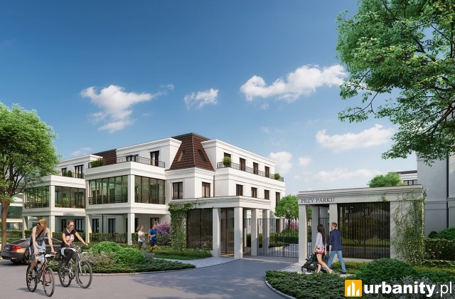 Osiedle Przy Parku w Żernikach Wrocławskich, wiz. materiały dewelopera