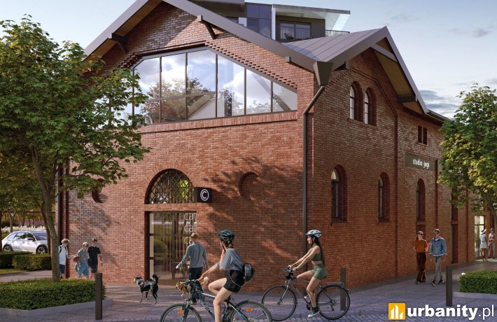 projekt rewitalizacji dawnej stajni z 1880 roku, wiz. materiały inwestora