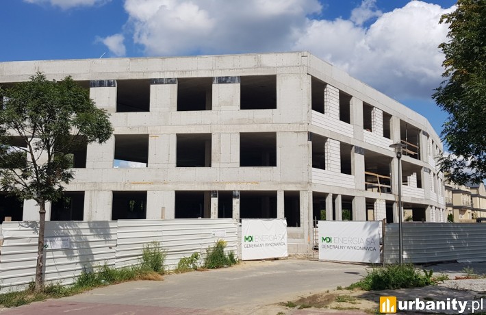 Postęp prac na budowie S-Bridge Office Park w Warszawie