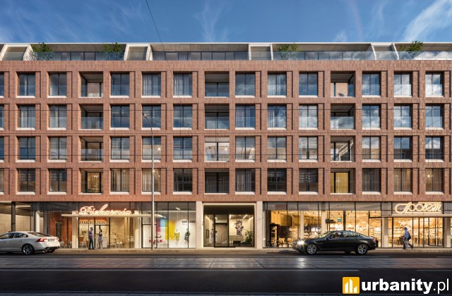 Projekt inwestycji Stoczniowiec przy Parkowej, wiz. materiały inwestora