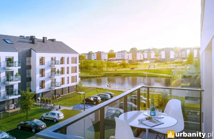 Szmaragdowy Park w Gdańsku, wizualizacja, fot. materiały dewelopera