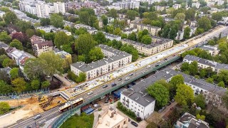 Trasa Łazienkowska przechodzi gruntowną przebudowę, fot. szrm.pl