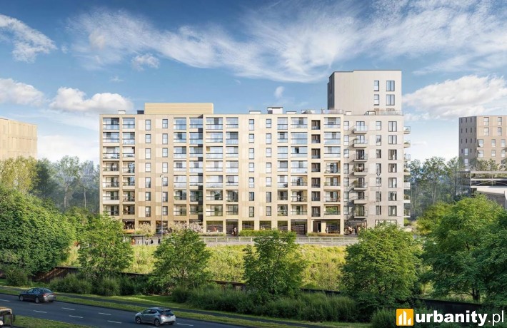 Projekt inwestycji XYZ Place w Warszawie, wiz. materiały dewelopera