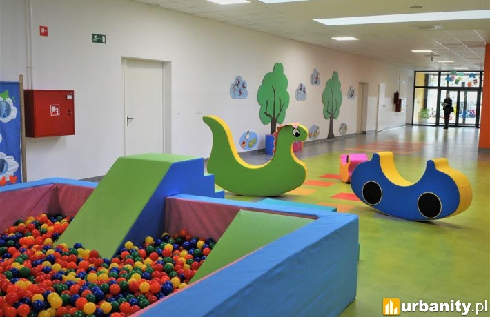 Wnętrza otwartego żłobka w Gorzowie