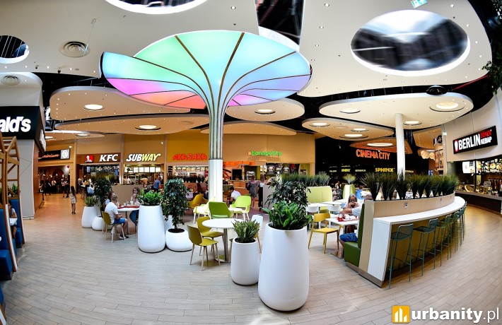 Część restauracyjna w Centrum janki