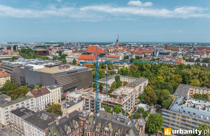 Tak wygląda budowa inwestycji przy Czystej 4 we Wrocławiu, fot. materiały dewelopera