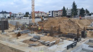 Trwa budowa Enklawy Winogrady w Poznaniu