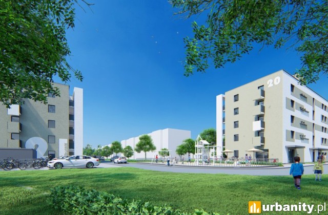 Projekt nowej inwestycji z mieszkaniami komunalnymi przy ul. Nadolnik, wiz. KZL