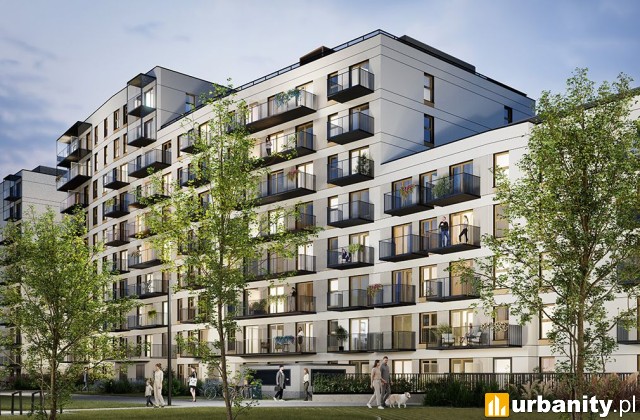 Murapol RiverSide, projekt inwestycji, wiz. materiały dewelopera