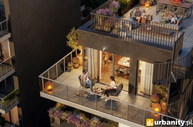 II etap Osiedla Blask w Łodzi, wizualizacja, wiz. materiały dewelopera