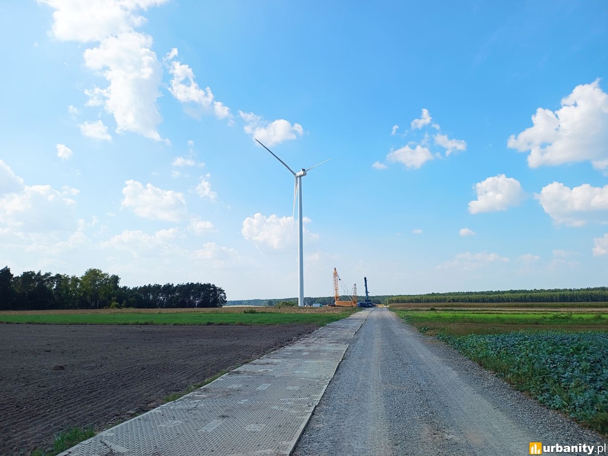Pierwszy deweloper w Polsce, który uruchomił własną farmę wiatrową