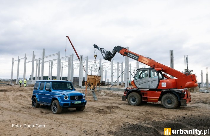 Powstaje najnowocześniejszy salon Mercedes-Benz w Polsce, fot. Duda-Cars