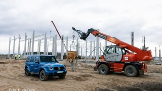 Powstaje najnowocześniejszy salon Mercedes-Benz w Polsce, fot. Duda-Cars