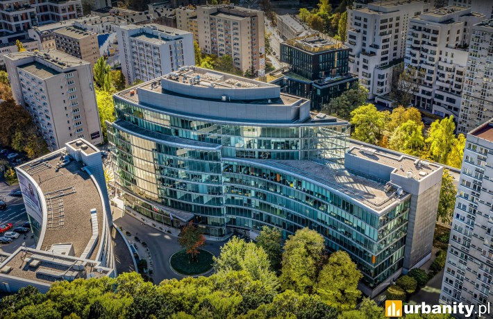 Biurowiec Saski Crescent w Warszawie, fot. materiały prasowe